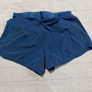 Lululemon Athletica Deep Blue Athletic Shorts